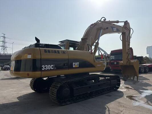 Repaint Color Used Crawler CAT 330CL Excavator For Mining