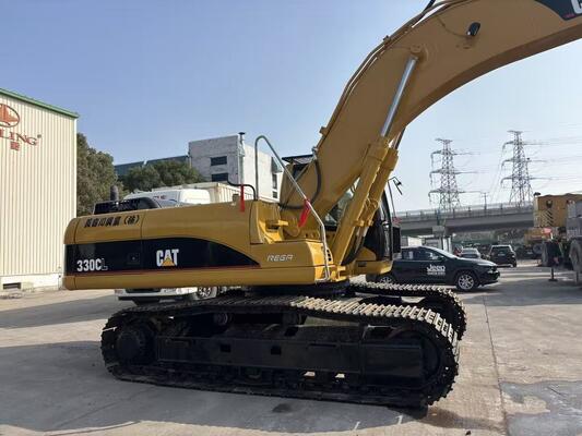 Repaint Color Used Crawler CAT 330CL Excavator For Mining