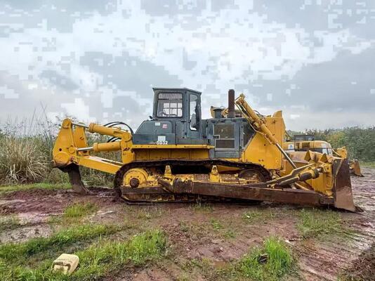 Original Color Used SHANTUI SD32 Crawler Bulldozer In Excellent Condition
