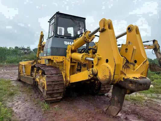 Original Color Used SHANTUI SD32 Crawler Bulldozer In Excellent Condition