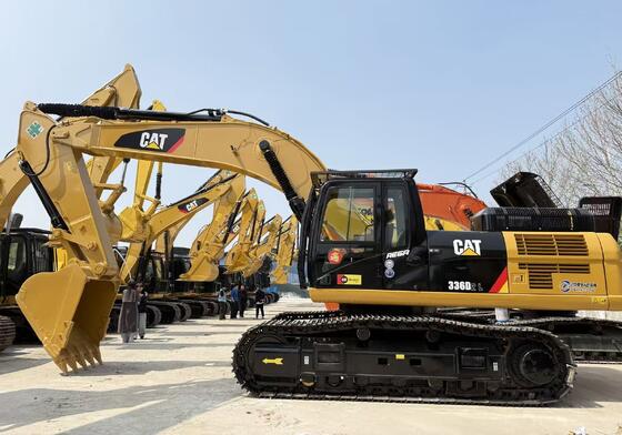Repaint Color Used Crawler CAT 336D2L Excavator 36 Tons Excavator For Mining