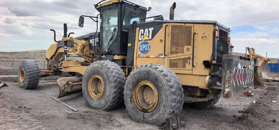 Original USA Used CAT 16M Motor Grader In Excellent Condition