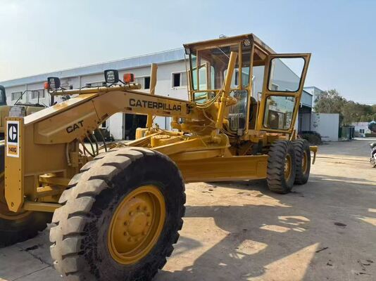 original Japan Used CAT 140G 140H 140K Motor Grader With Hydraulic Ripper