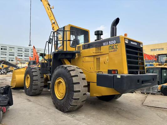 Original Japan Used Komatsu WA500-3 Wheel Loader In Excellent Condition
