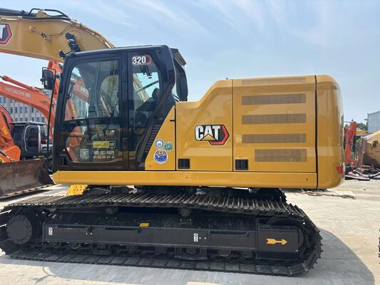 New Model Used CAT 320 Excavator In Excellent Condition For Construction