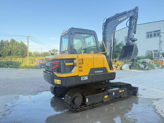 Repaint Color Used Excavator EC55D Excavator In Excellent Condition