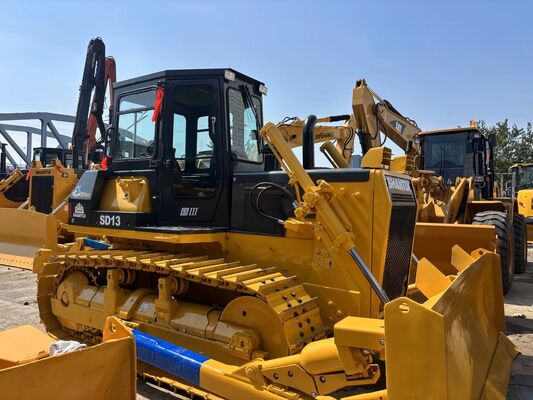 Repaint Used SHANTUI SD13 Crawler Bulldozer In Good Condition And Cheap Price