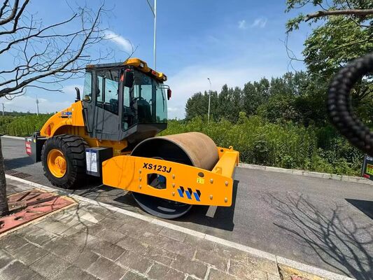2022 Year Used XCMG XS123J Single Drum Compactor In Excellent Condition