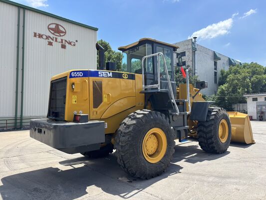 2024 Year Used SEM 655D Wheel Loader Hot Sale In Africa/Rated Loader 5 Tons Wheel Loader