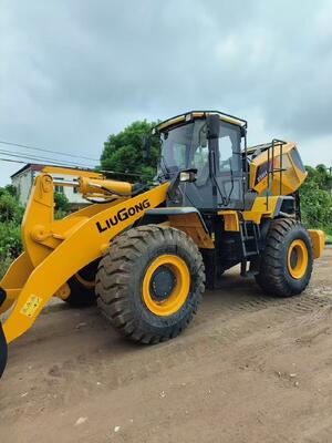 Rated Loader 5 Tons Liugong CLG856H Used Wheel Loader In Excellent Condition