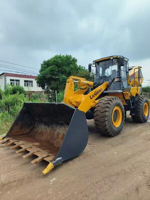 Rated Loader 5 Tons Liugong CLG856H Used Wheel Loader In Excellent Condition