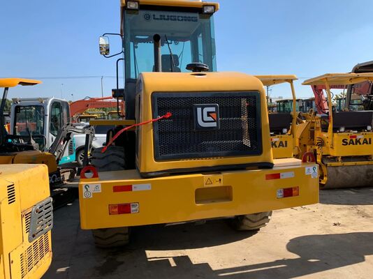 Rated Loader 3 Tons Liugong CLG835H Used Wheel Loader In Excellent Condition