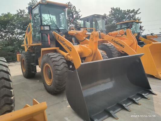 Rated Loader 3 Tons Used Liugong CLG836 Wheel Loader In Excellent Condition