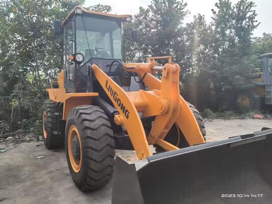 Rated Loader 3 Tons Used Liugong CLG836 Wheel Loader In Excellent Condition