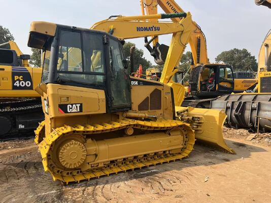 6 Way Blade 使用されたクローラーマウントブルドーザー CAT D5K XL オリジナル色