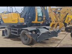 Used Volvo EW170BLC Wheel Excavator Hot Sale In South American