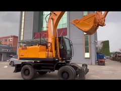 Original Korean Hyundai R210W-7 Wheel Excavator In Excellent Condition