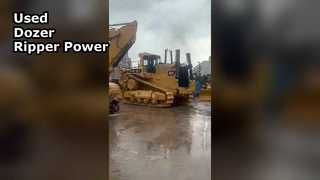 A Closer Look: Original Japan Used CAT D10N Crawler Bulldozer With Hydraulic Ripper